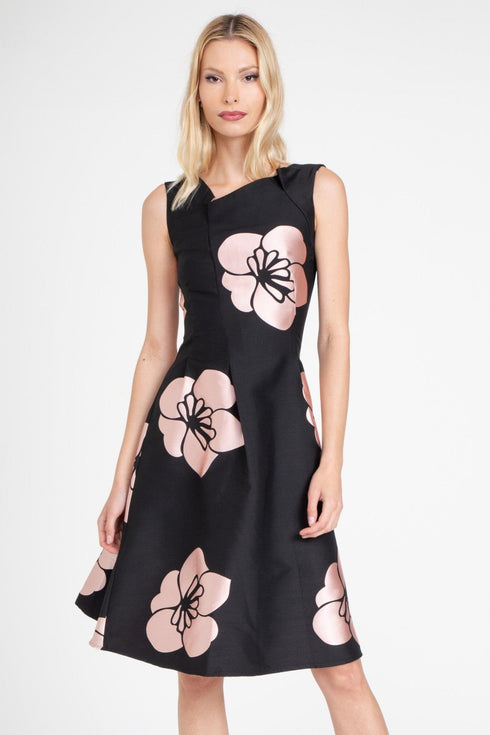 Hiroki Fit and Flare Dress – Ikebana